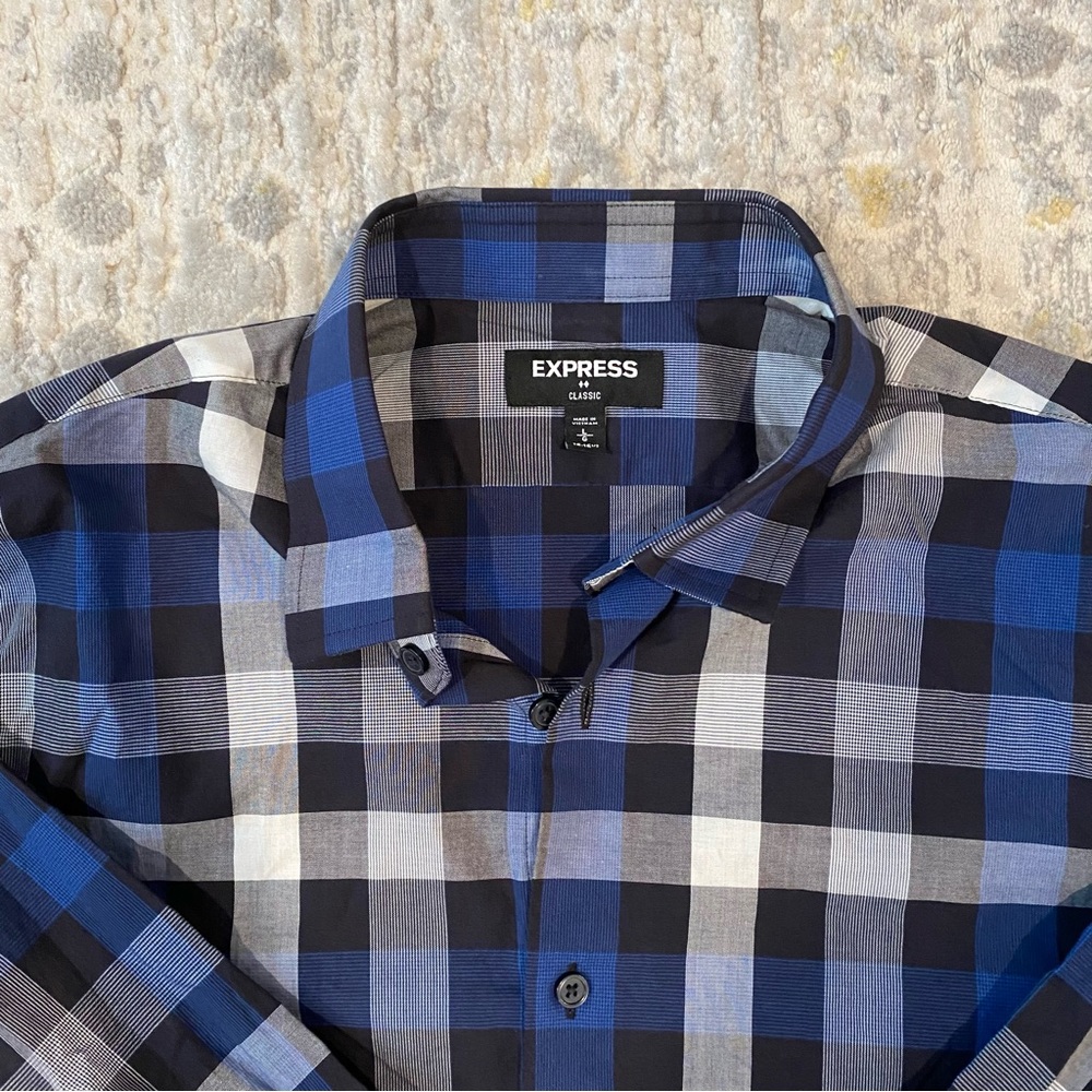Express Classic Button Down Shirt - image 2